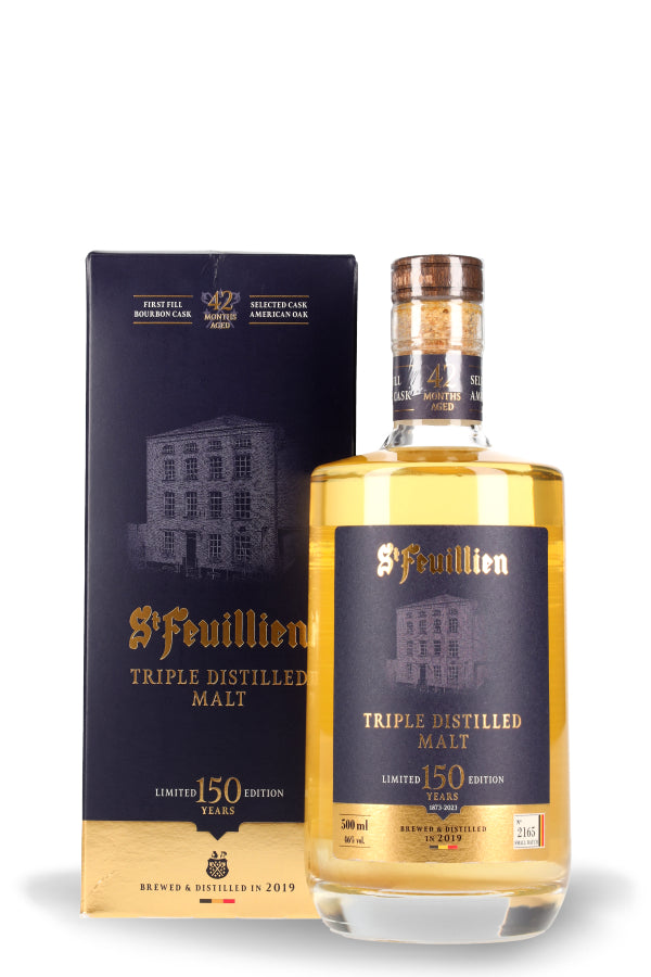 St. Feuillien Triple Distilled Malt 42 Mois 46% vol. 0.5l