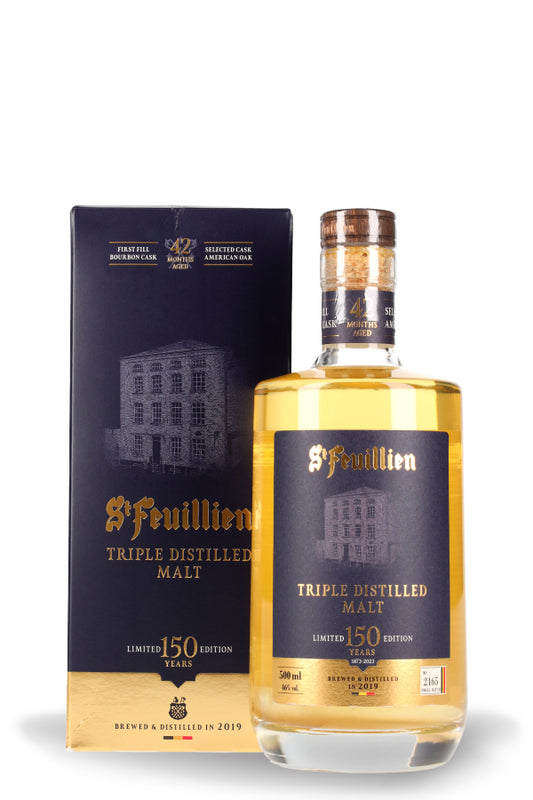 St. Feuillien Triple Distilled Malt 42 Mois 46% vol. 0.5l