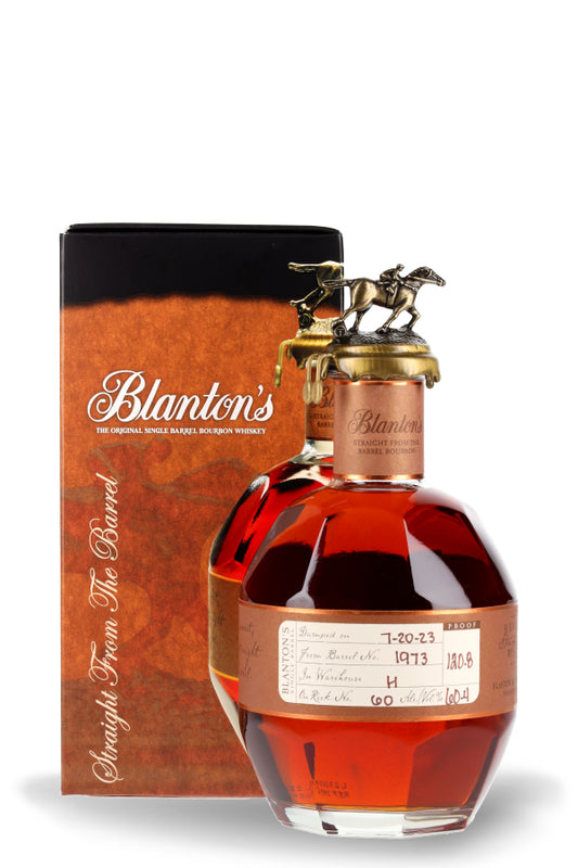 Blanton's Straight From Barrel Whiskey  60.4% vol. 0.7l