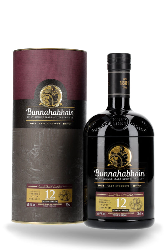 Bunnahabhain 12 Years Cask Strength Edition 2025 56.4% vol. 0.7l