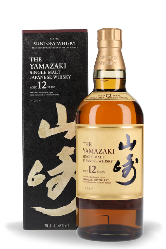 Yamazaki 12 Jahre Malt Whisky 43% vol. 0.7l