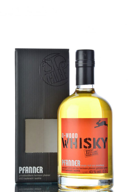 Privatdestillerie H. Pfanner O-Wood Single Malt Whisky 43% vol. 0.5l