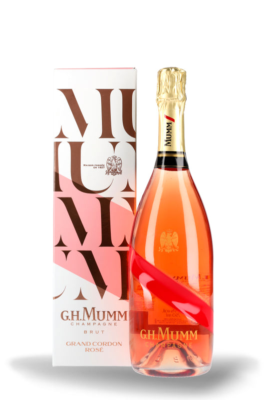 Mumm Grand Cordon Rosé Geschenkedition 12% vol. 0.75l