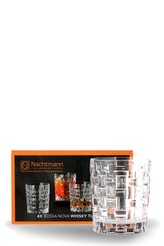 Nachtmann Bossa Nova Whiskybecher Glas 4er Set  