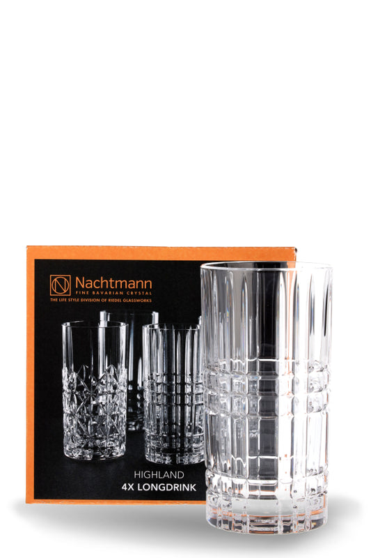 Nachtmann Highland Longdrink Glas 4er Set  