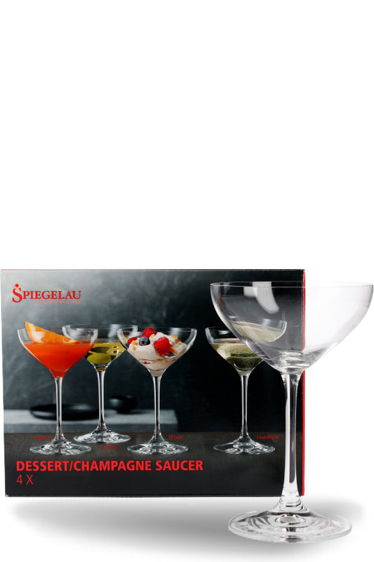 Spiegelau Special Glasses Dessert & Champagnerschale Glas 4er Set  